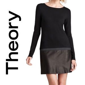 Theory leather dress